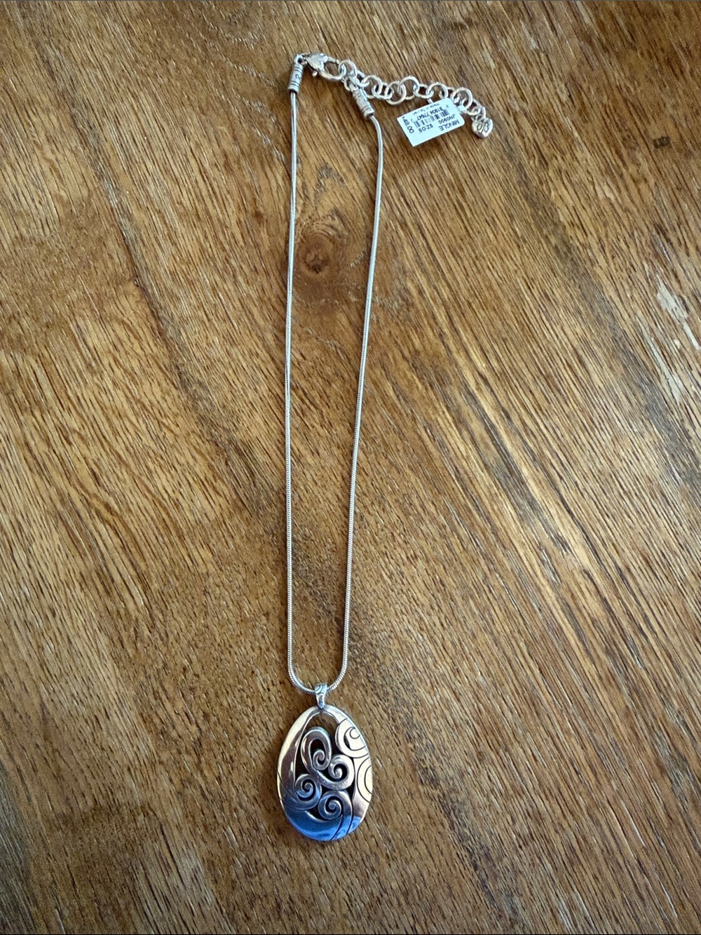 Brighton Mingle Silver Style Necklace, NWT.